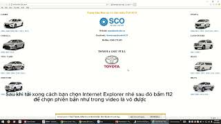 Cách tải và fix lỗi khi bấm F12 vào GSIC của dòng Toyota l Đại Học Văn Lang [upl. by Coates]