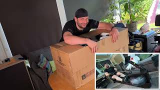 VOWVIT VW3 Rudergerät für Zuhause aus hochwertiger Holzkonstruktion Overview Unboxing amp Anleitung [upl. by Mloclam271]