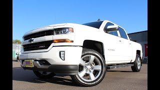 2018 Chevrolet Silverado LT Z71 4x4 Low Miles 24313 [upl. by Tirza]