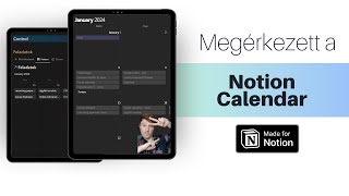 Notion Calendar  Bemutató  2024 [upl. by Enidan]