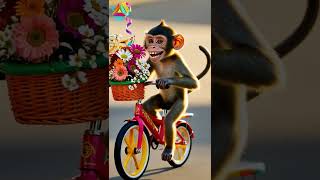 Pedaling Primate The Monkeys Flower Adventurequot cute [upl. by Lanie]