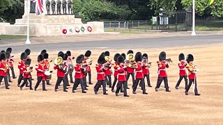 Trooping the Colour 2022 Rehearsal The Major Generals Review [upl. by Otnas]