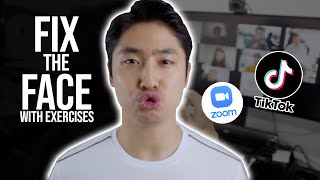 Facial Exercises That Will Make You Look Better on Camera｜Facial Asymmetry in 5Minute [upl. by Ced216]