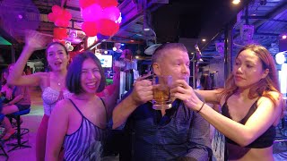 Bangkok Nightlife September 2022  We visit Nordic Bar at Soi 7 and meet the ladies [upl. by Ydissac]