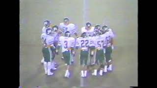 Matewan Vs WeirtonMadonna 1987 Class quotAquot Football Championship [upl. by Haynor]