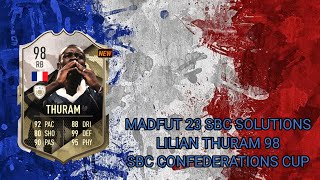 Lilian Thuram Sbc Confederations Cup Madfut 23 [upl. by Marriott]