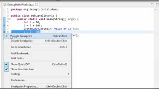 How to debug Java in Eclipse  How to place breakpoints and run a program in debug mode [upl. by Tuttle]