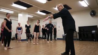 Finis Jhung Ballet Technique Glissade derrière for adult beginners [upl. by Goines]