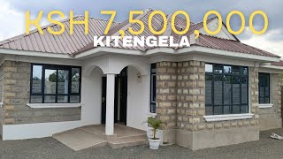 Inside Ksh7500000 3Bedroom luxurious property villa housetour in kitengela realestate [upl. by Staffard]