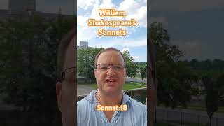 William Shakespeares Sonnets  Sonnet 18 williamshakespeare sonnet18 [upl. by Lenzi]