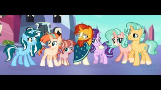 MLP Next Gen Starburst Family SpeedPaint [upl. by Annavoig]