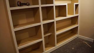 Building a Custom BuiltIn Bookcase [upl. by Rika]