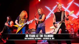 Metallica 30 Years at the Fillmore San Francisco CA  December 10 2011 [upl. by Garlan]