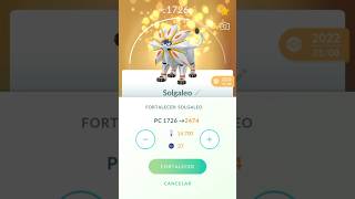 ✨ FORTALECENDO SOLGALEO amp LUNALA PARA A ULTRA LIGA POKÉMON GO PVP pokemongo pokemon shorts pvp [upl. by Hoi]