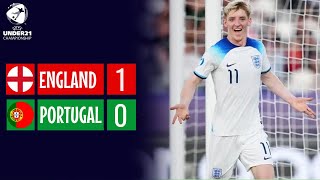 England vs Portugal U21  Euro U21 2023  1st Half Review [upl. by Ladnik]