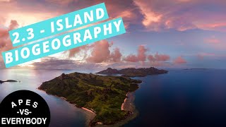 APES Notes 23  Island Biogeography [upl. by Parthena]