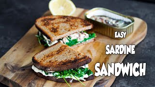 Epic Sardine Sandwich Recipe  Quick and Easy [upl. by Lello658]