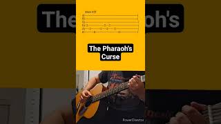 The Pharaohs Curse Acoustic Guitar Tab shorts [upl. by Uon]