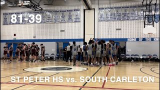 St Peter High School vs South Carleton High School 8139 BLOWOUT [upl. by Eenolem799]