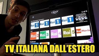 Come GUARDARE LA TV ITALIANA dallESTERO sul TV GRATIS PEZZOTTO LEGALE SERVIZIO IENE [upl. by Cerveny]