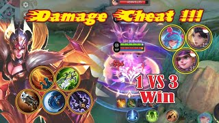 FREYA BEST BUILD SEASON 34 1 VERSUS 3 WIN WITH DAMAGE CHEAT BUILD [upl. by Tran552]