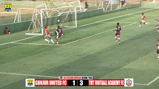 Gunjur United 1  3 TMT Football Academy ⚽GFF 2nd Division Round 2 Highlights [upl. by Singh]