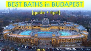 Best Baths in Budapest Hungary [upl. by Grane]