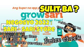 Growsari App Reviewstart ur own sarisari store Free shipping feeOrder now Paylaternegosyo 2022 [upl. by Nwahsir]