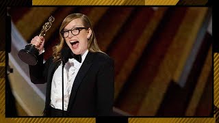 Women Talking Wins Best Adapted Screenplay  95th Oscars 2023 [upl. by Noellyn]