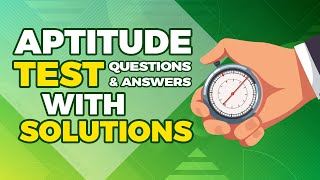 How to Pass Aptitude Test Questions with Answers and Solutions [upl. by Belford]