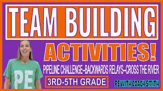 Team Building Activities for 25 Beginning of Year [upl. by Ecyac]