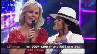 Inge de Bruin als Michael Jackson bij de Finale van Lets Dance [upl. by Enileoj]