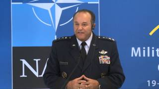 Press Briefing by SACEUR  NATO Chiefs of Defence Meeting 20 SEP 2014 [upl. by Bald]