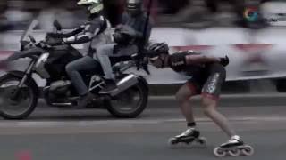 Dijon Inline Speed Skating Marathon 2016 [upl. by Kirschner]