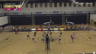 Game Highlights Wingate Volleyball vs Francis Marion  962024 [upl. by Baun972]