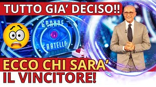 🌎 E TUTTO ORGANIZZATO ECCO CHI VINCERA IL GF VIP [upl. by Elman]