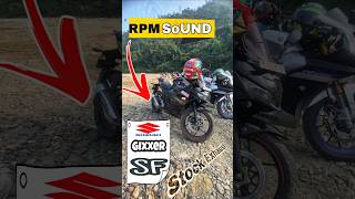 Pure Exhaust Sound 💥 Suzuki Gixxer sf 150 😱 Double Barrel Exhaust 🤯 trending shorts shortvideo [upl. by Acinemod152]