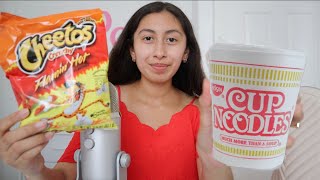 ASMRMean Hot Cheeto Girl Eats Lunch With You 🔥 [upl. by Ganny]