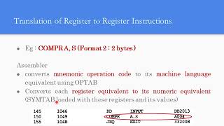 System Software Assemblers  Part 2 [upl. by Jemimah]