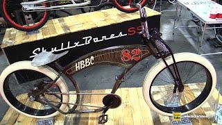 2017 HBBC Custom Cruiser Bike  Walkaround  2016 Interbike Las Vegas [upl. by Notniw]