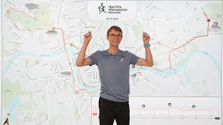 10th Cracovia Royal Half Marathon  Route analysis [upl. by Smith199]