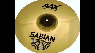 Sabian 16quot AAX XPlosion CrashCrash cymbal Aax xplosion 16quot [upl. by Llewol]