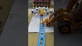 Jcb video bulldozer baba jindabad cowvideos tractor train bulldozer wala baba jindabad [upl. by Yrollam]