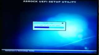 HOW TO UPDATE YOUR UEFI BIOS Asrock Motherboards  Z77 Extreme4 etc [upl. by Aniuqal395]