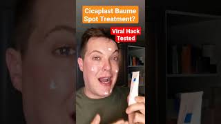 ❌ Testing VIRAL ACNE HACK ❌ La Roche Posay Cicaplast Baume on Spots shorts [upl. by Nolita]