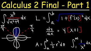 Calculus 2 Final Exam Review [upl. by Thorin]