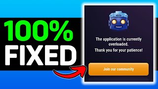 100 FIXED ✅ This Application Is Currently Overloaded tapswap  How To FiX tapswap Overload Problem [upl. by Llevol]