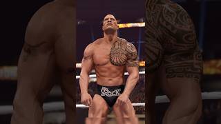 The Rock vs John Cena Last man Standing Part 1 wwe shorts [upl. by Garda]