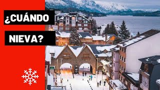 🔴 ¿CÓMO es el CLIMA en Bariloche ¿CUÁNDO NIEVA  Conocé el tiempo en las distintas estaciones [upl. by Carlin]