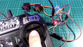 Plane gyro stabilizer first steps arduino [upl. by Bergman]